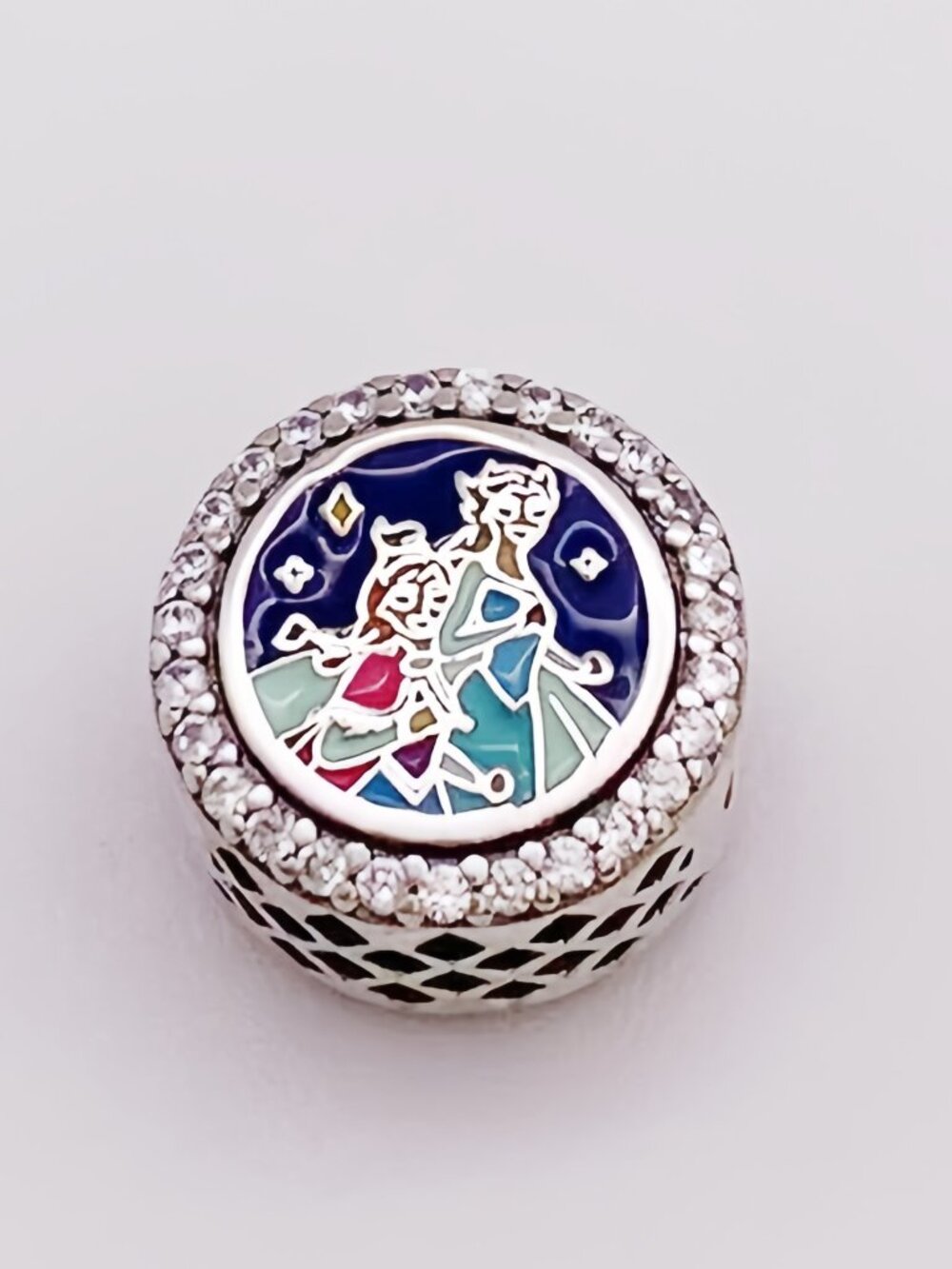 Disney RunDisney Pandora Charm Princess Half Marathon 19.3 Anna Elsa Frozen 2024